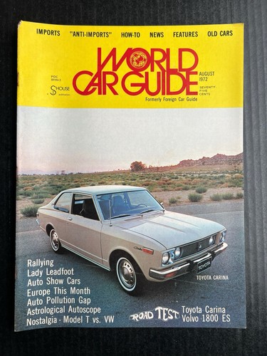 World car guide august 1972 - car,