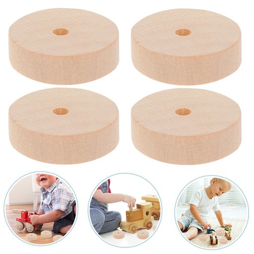 12pcs wooden wheels for crafts - wheels,