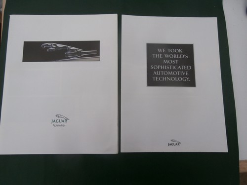Jaguar range brochure