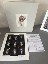 Kylie Minogue Print Numbered & Signed By Andy Gotts in Slipcase Tension