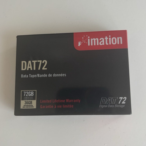 Imation dat72 data tape - imation,