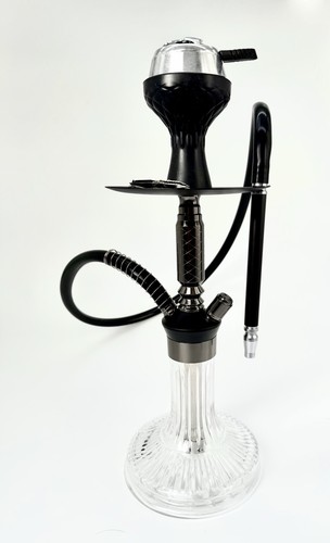 Shisha hookah pipe set - pipe, black
