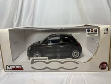 Mondo Motors 1:18 Scale Fiat 500 Diecast Model Car MIB Rare
