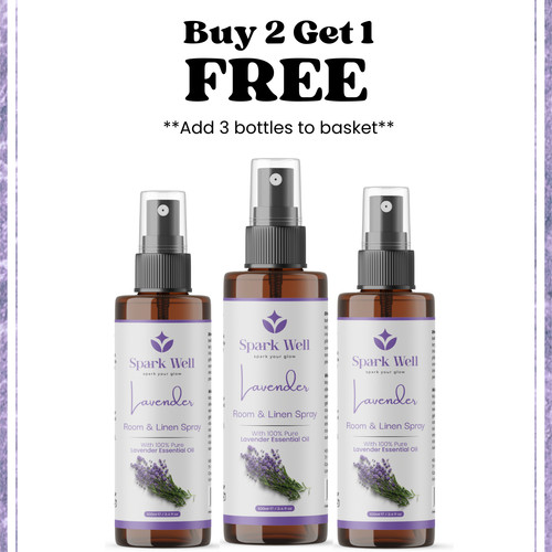 Lavender room linen spray - room,