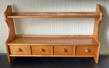 Vintage Farmhouse Pine Shelf
