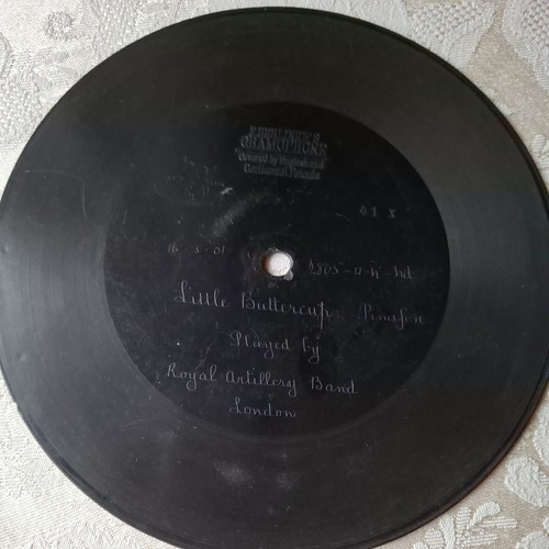 Rare 1901 berliner gramophone - rare,