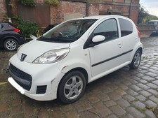 PEUGEOT 107 2005-10 1.O PETROL WHITE***BREAKING**