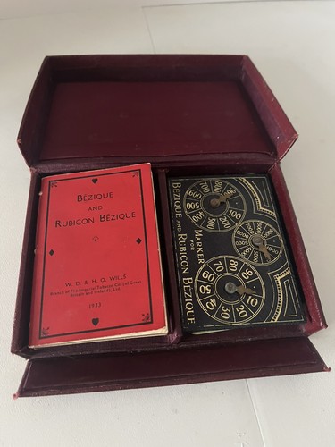 Vintage 1933 bezique - 1933, &