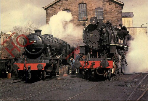 Postcard kwvr lmsr stanier - kwvr,,