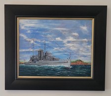 Original oil on board painting