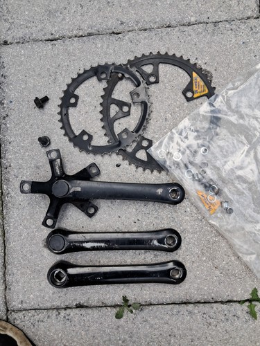 Shimano exage 400lx crankset - exage,