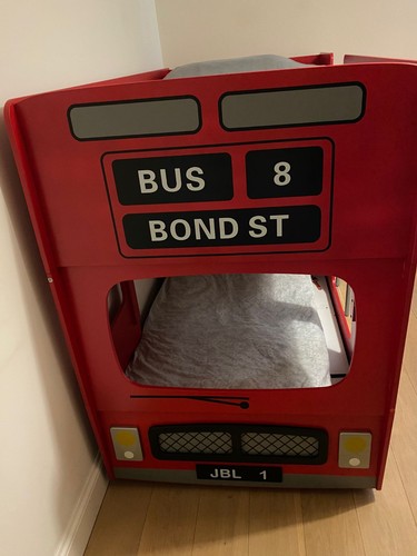 London bus bunk bed - london,