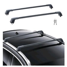 VEVOR Universal Roof Rack Crossbar Max 135.8cm Grooved Side Rails without Gap