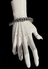 Gothic Vertebrae Bone Bracelet. Bracelet. Goth. Punk. Alt. Goth. Metal Rock