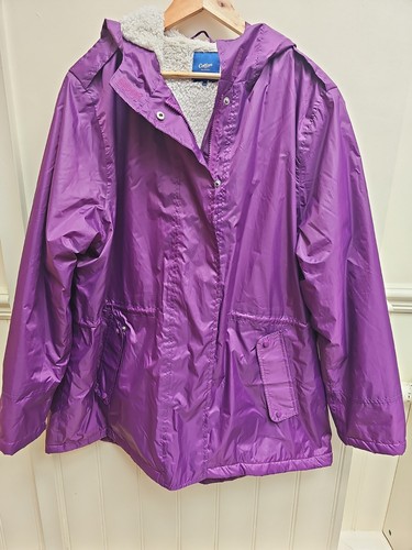 Cotton traders purple teddy - cotton,