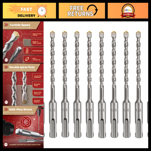 10pcs sds plus hammer - 10pcs, drill