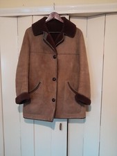 vintage nurseys sheepskin coat