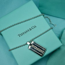 Tiffany & Co Atlas Dog Tag