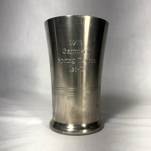 Vintage pewter tennis - pewter, trophy