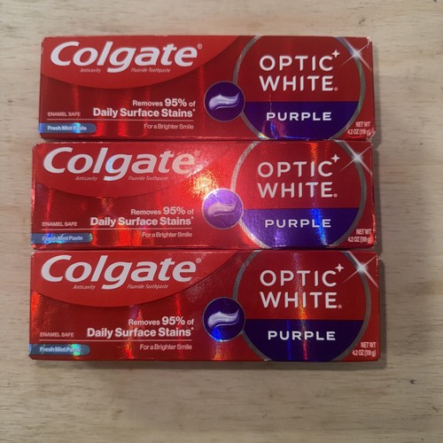 Colgate optic white purple - optic,
