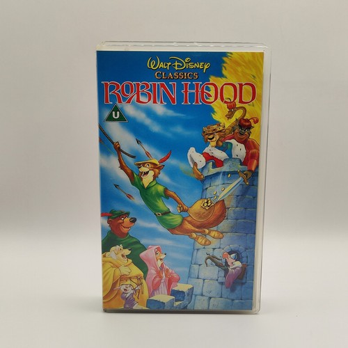 Disney robin hood vhs pal - robin,