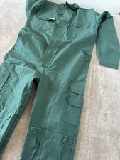 Vtg Fristads Overalls Green