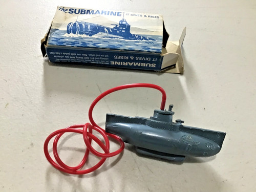 Toy diving submarine - diving,