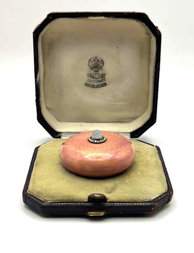 Antique faberge stamped - faberge-stamped, enamel