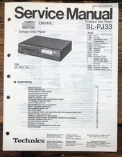 Technics SL-PJ33 CD Player