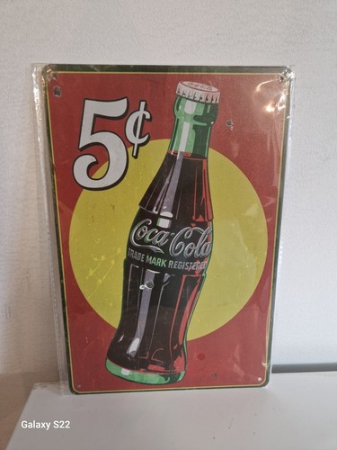 Coca cola 5cents 12 inches - 5cents, 8