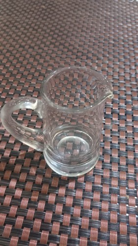 Vintage miniature clear - vintage, glass