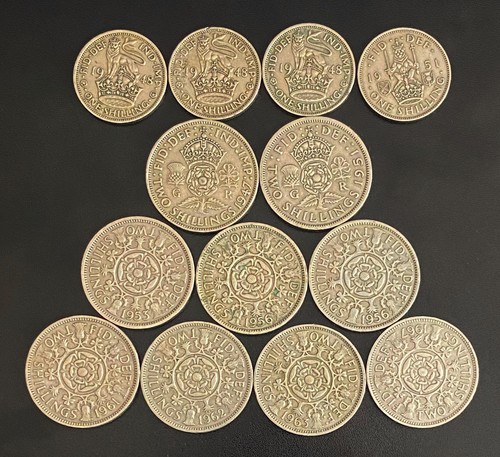 Selection shillings and - shillings,