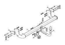 Swan Neck Tow Bar For Mercedes