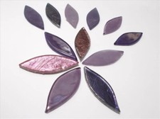 Fused Handmade Glass Petals