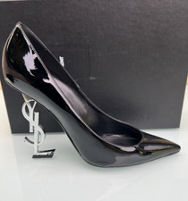 YSL OPYUM 110mm pumps IN PATENT LEATHER  SIZE EU 39