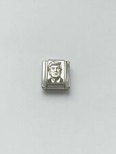 charm Donald Trump graphic face fit for nomination bracelet style, photo, face