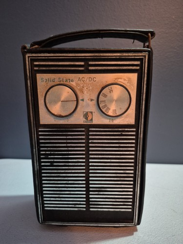 Vintage portable decca solid - vintage,