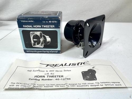 Nos radio shack realistic - shack,