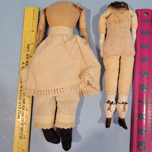 Antique doll bodies - antique,