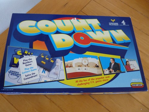 Vintage countdown board game - vintage,