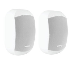 Biamp Apart 100v/16 Ohm 4inch 2 Way Pair Wall Speaker MASK4CT-W White