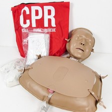 Laerdal Mini Anne CPR  First Aid Training Inflatable Resusci-Anne Portable Kit