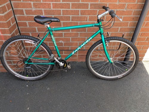 Vintage 1995 green saracen - vintage,