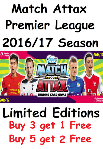 Match attax 2016 - attax, 2016/17