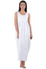White cotton vintage - white,