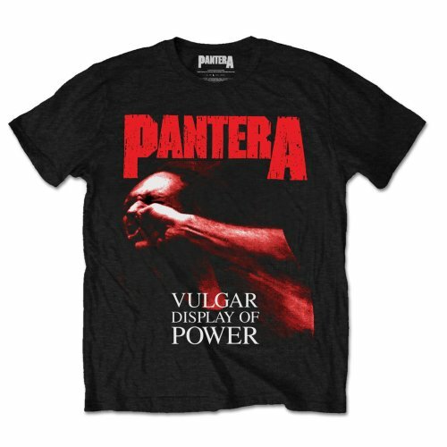 Pantera shirt red - pantera, vulgar