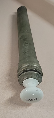 Antique tub faucet tower drain - tub,