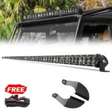 52” Led Light Bar +Brackets