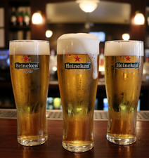 Heineken Laser Engraved Lager