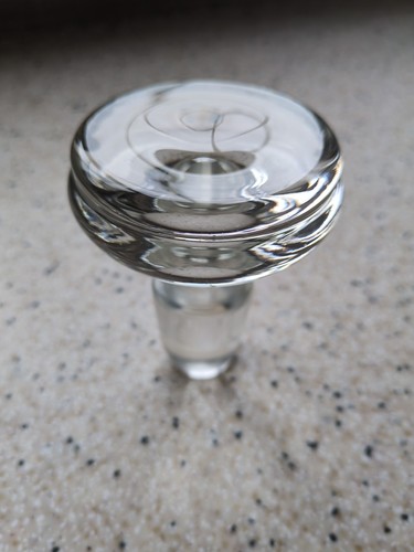 Vintage glass stopper for - vintage,
